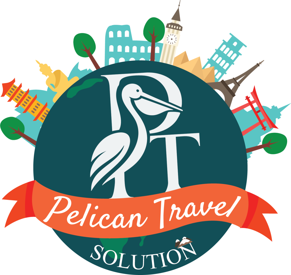 Pelican Travel Solution Logo