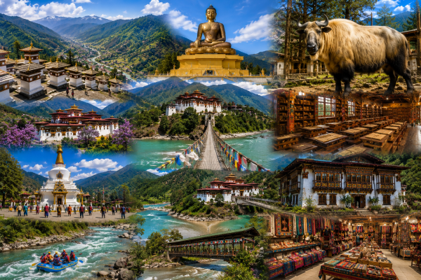 Bhutan 7/8 Days - Activity & Sightseeing